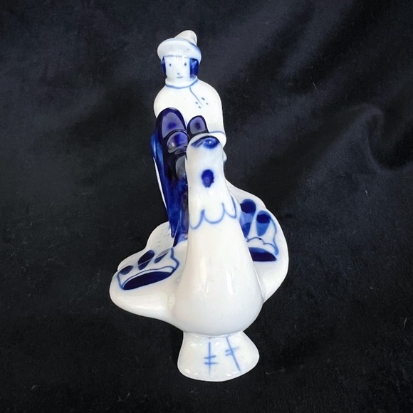 USSR Porcelain Candle Stick Holder & Boy Figurine - Picture 8 of 10